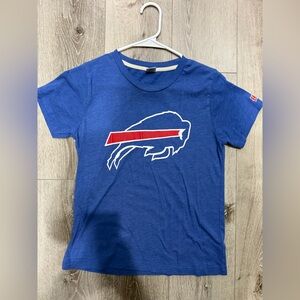 HOMAGE Buffalo Bills Blue T-Shirt with White Accents